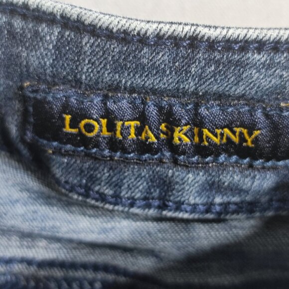 Lucky Brand jeans Lolita Skinny women's size 4/27 medium washed  ink blue - Picture 7 of 16
